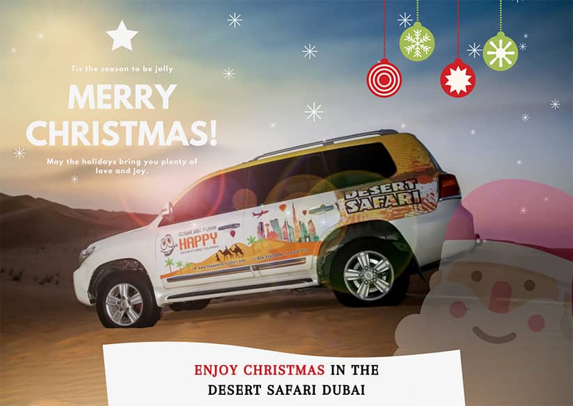 Desert Safari Dubai - Welcome to the Christmas Safari 2020