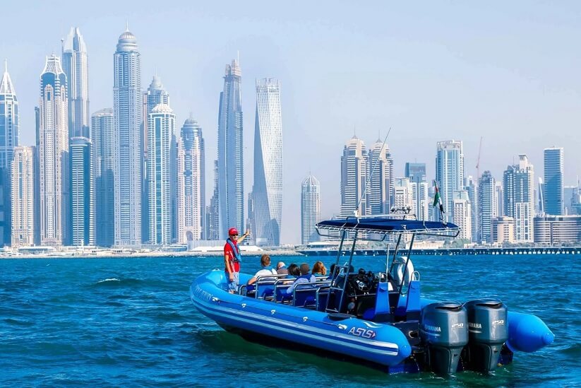 Speedboat Tours in Dubai Marina