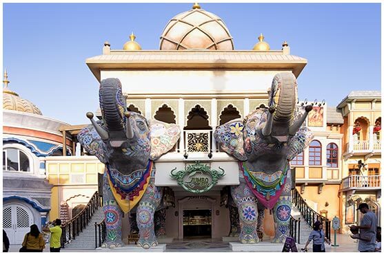 bollywood park elephants