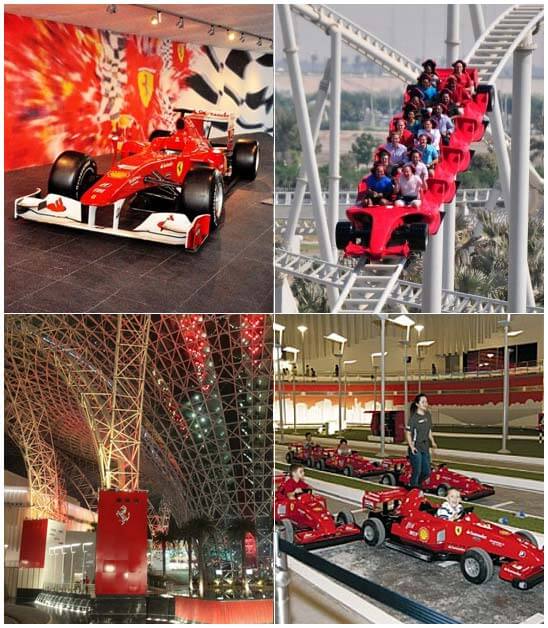 Ferrari World Collage