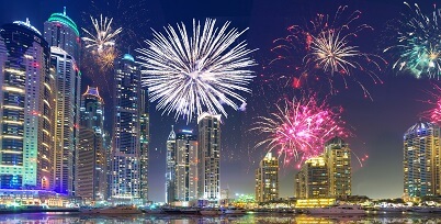 Fireworks in Dubai