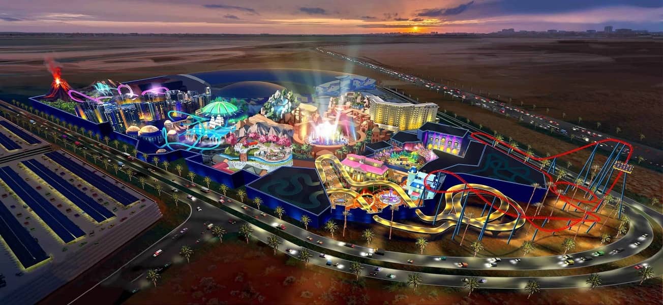 Img worlds of adventure дубай
