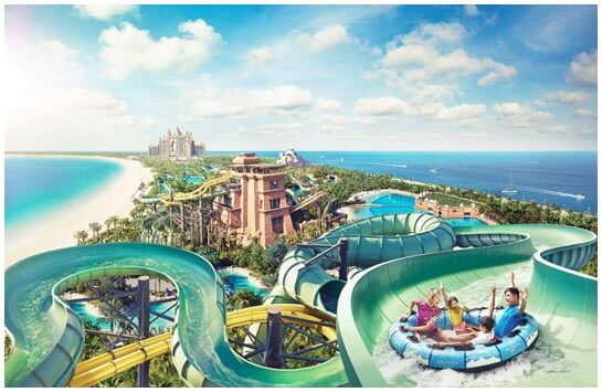 Atlantis Water Park Slide Lines Atlantis Water Park Slide Lines